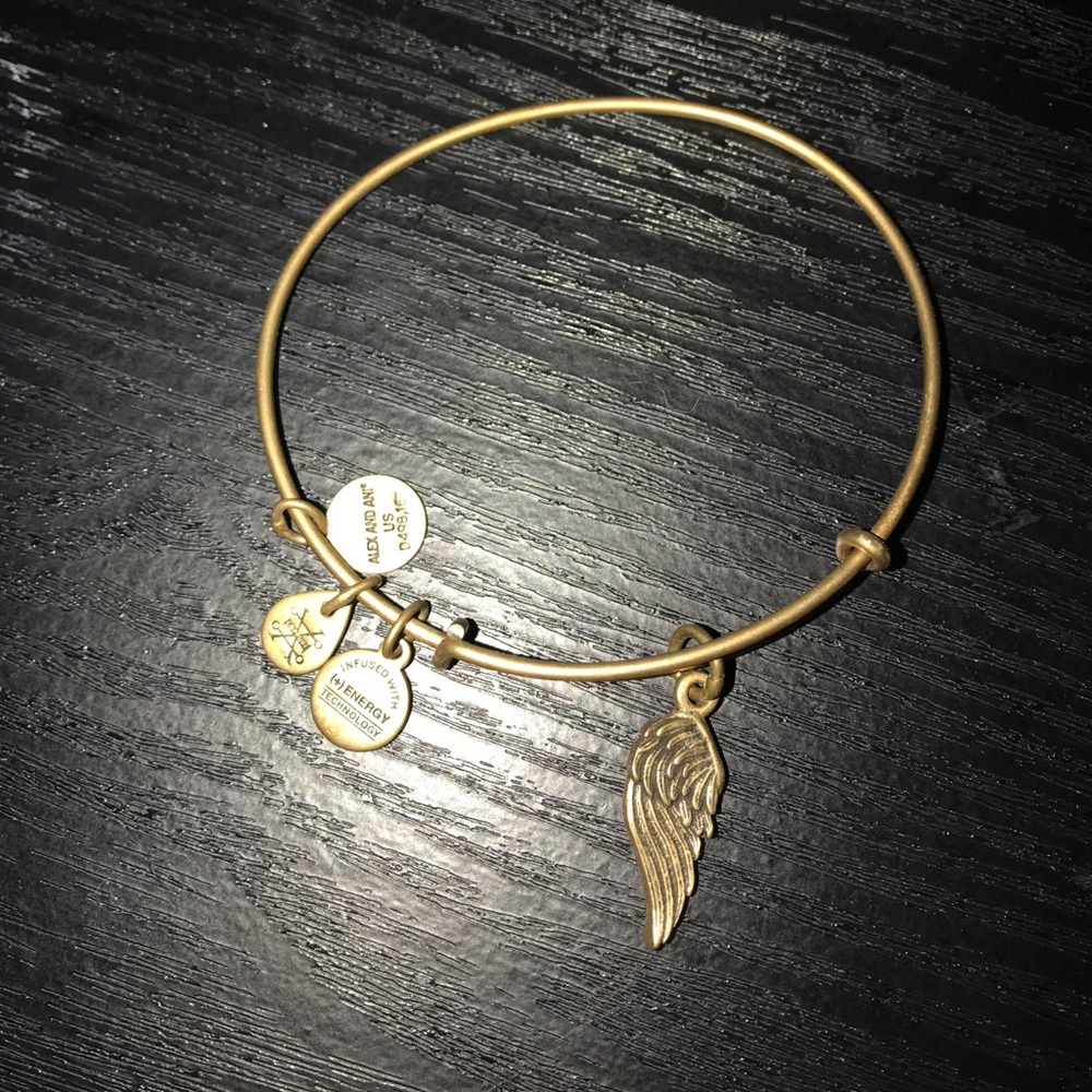 alex and ani angel wing bracelet